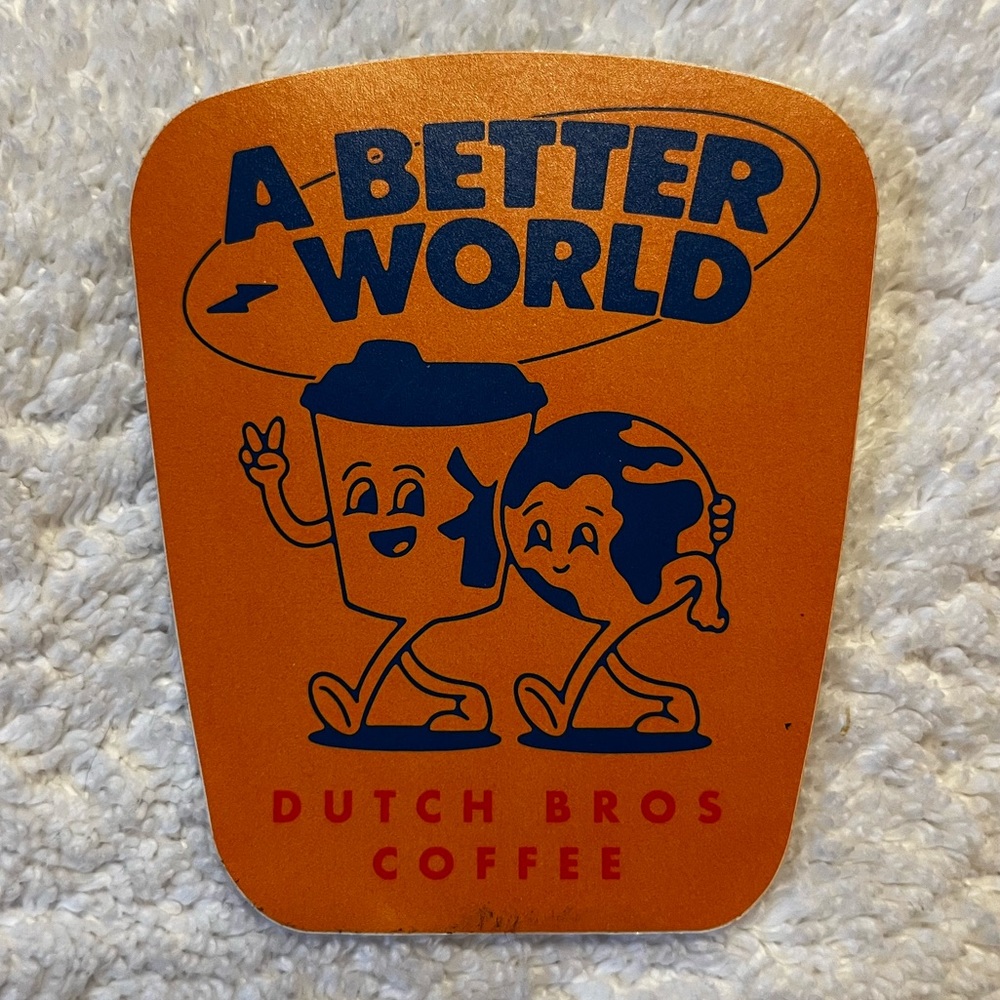 A Better World Sticker, Earth Day!
